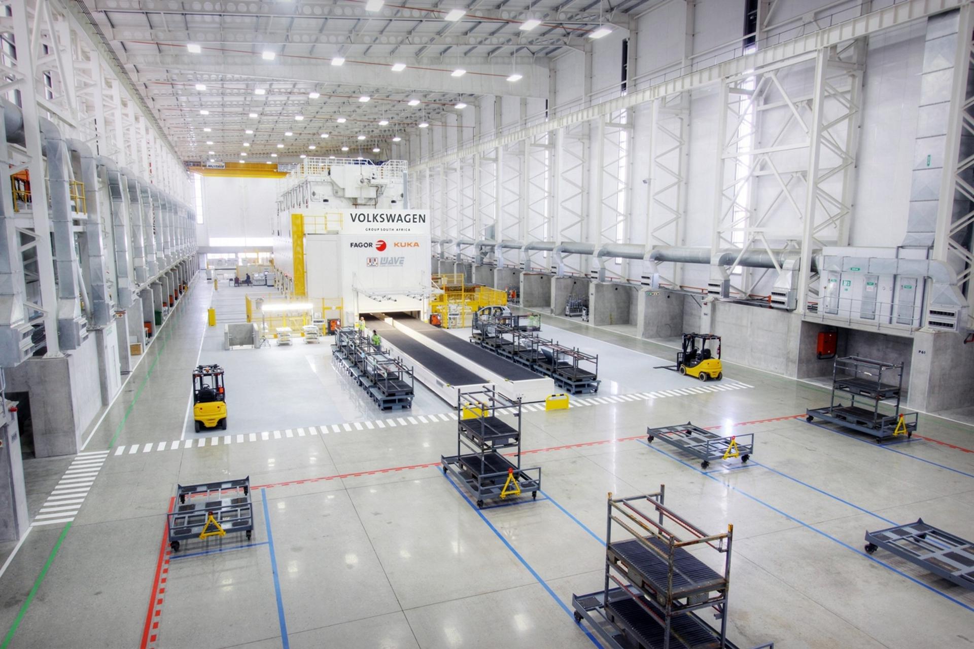 Volkswagen Group South Africa’s new Press Shop officially opened