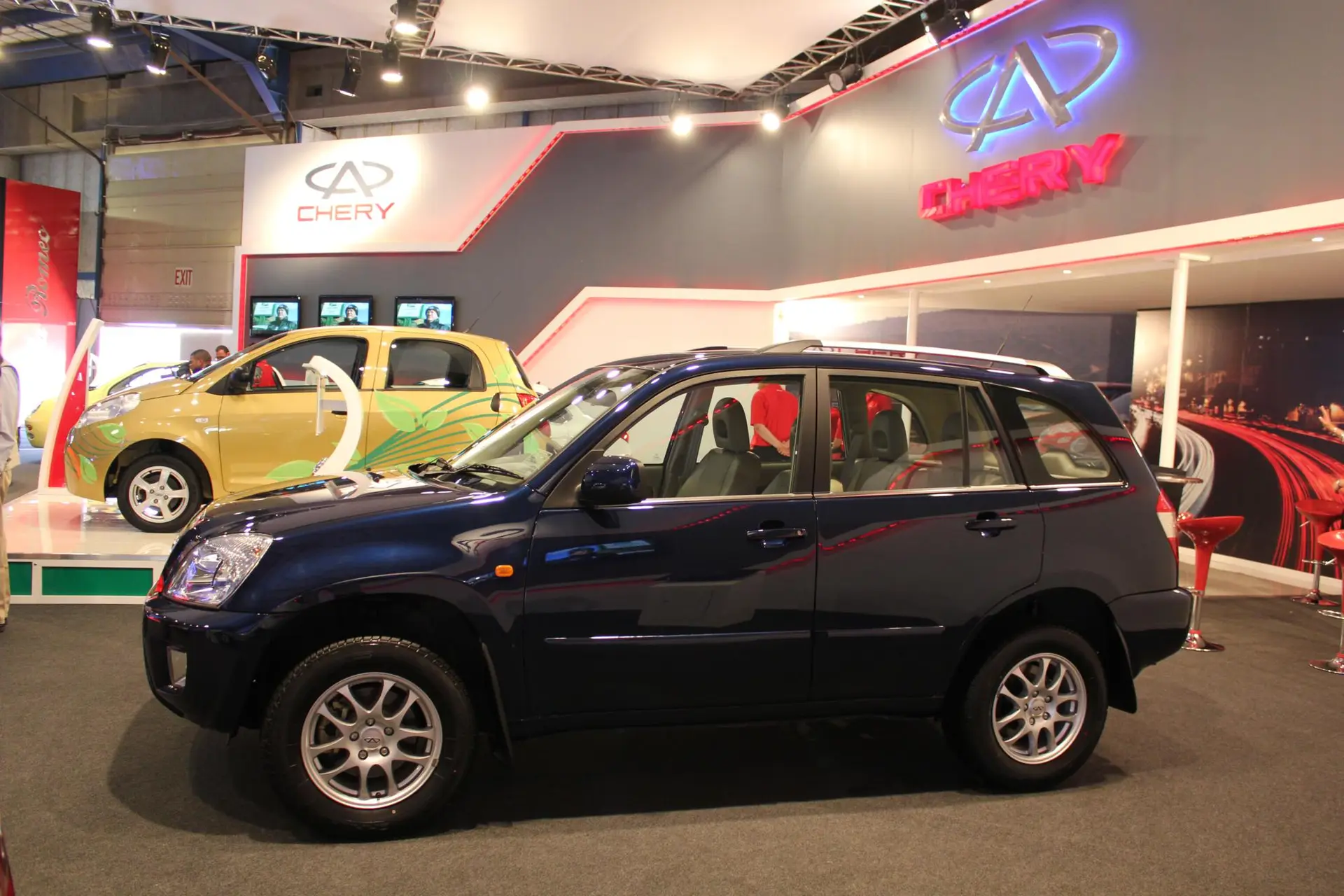 Chery johannesburg motor show 2011 12