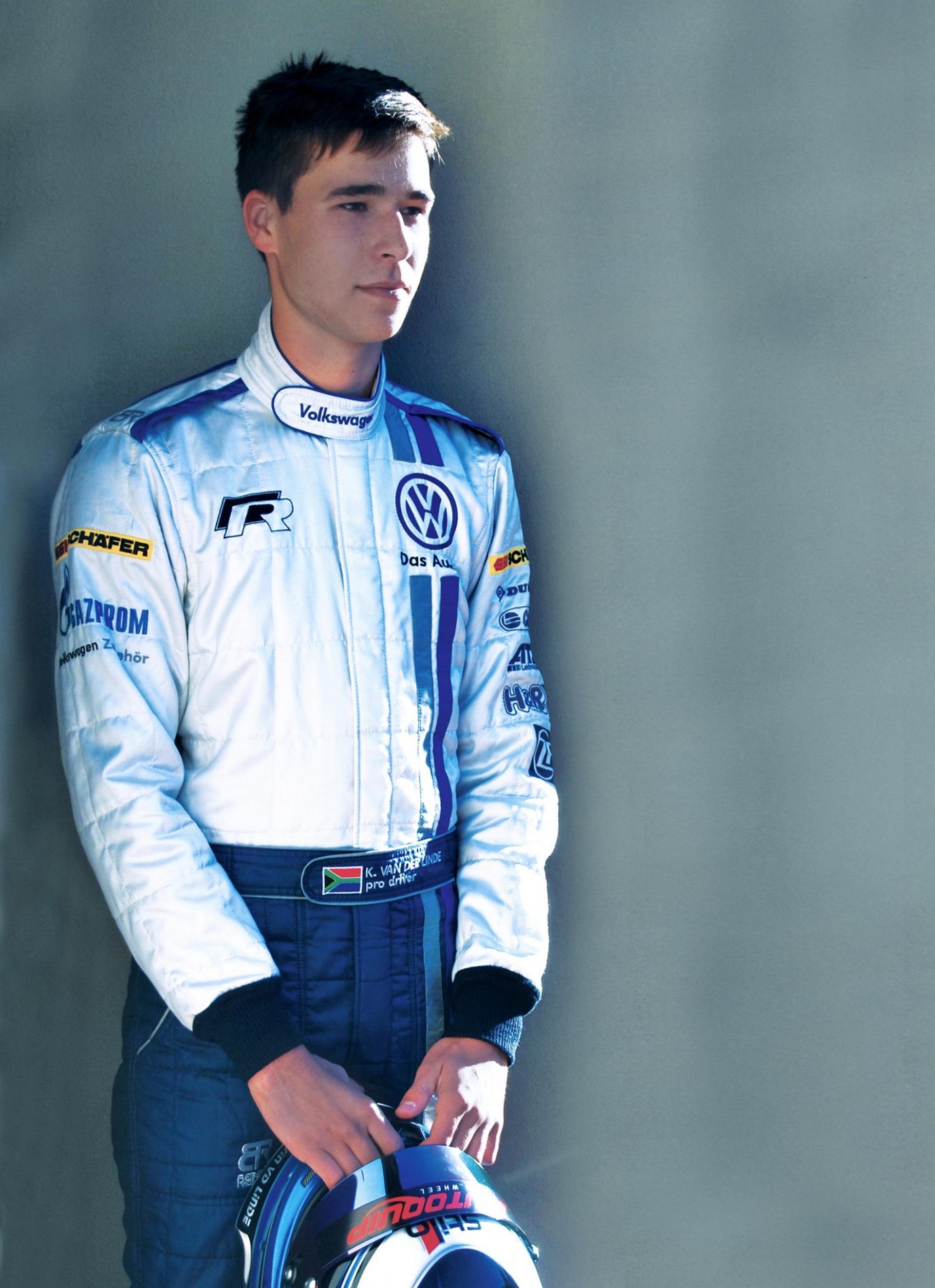 Kelvin van der Linde stuns Germany in VW Scirocco R-Cup official test