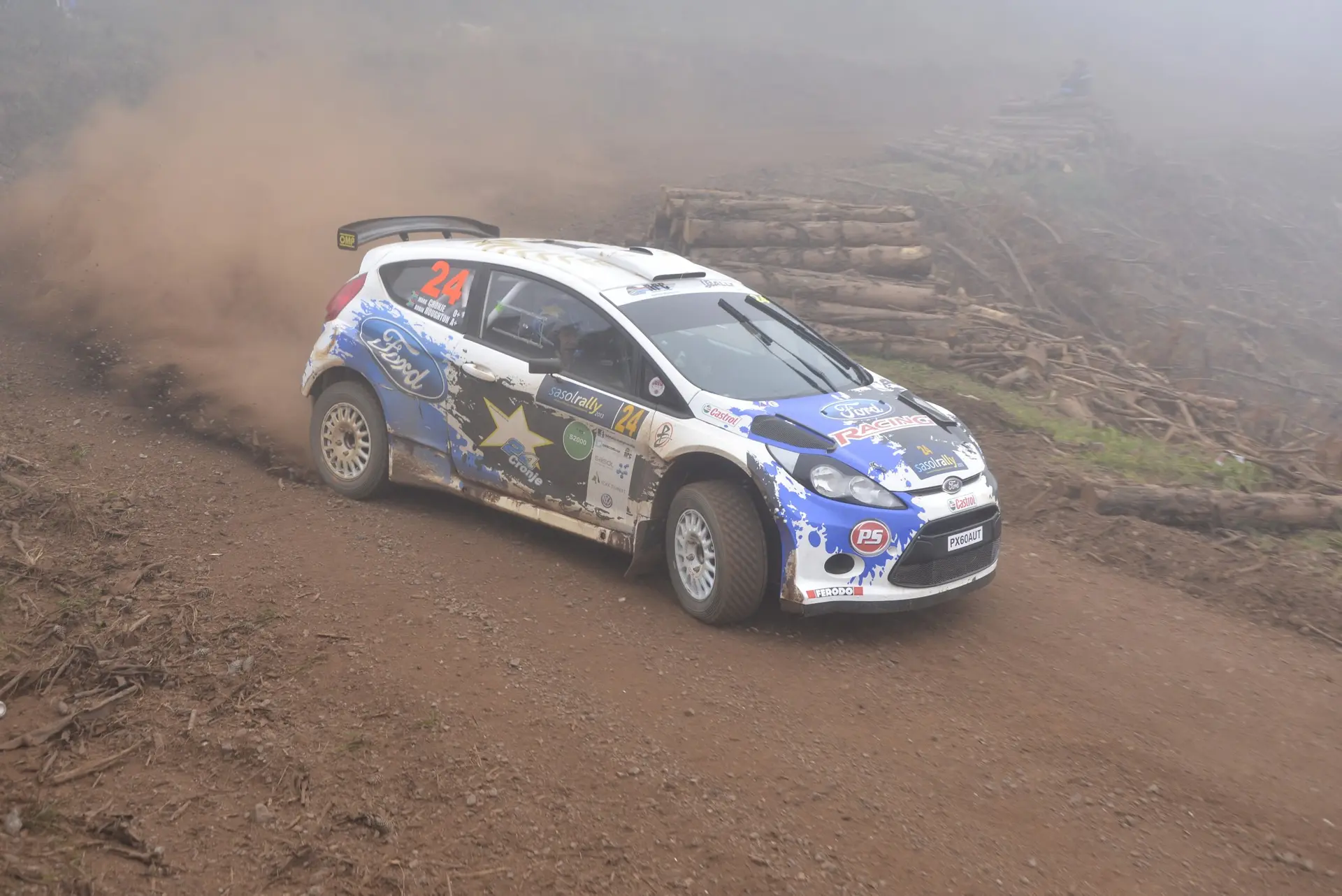 Compnor Rally Sasol Rally Winners – Ford Drivers Cronje and Houghton