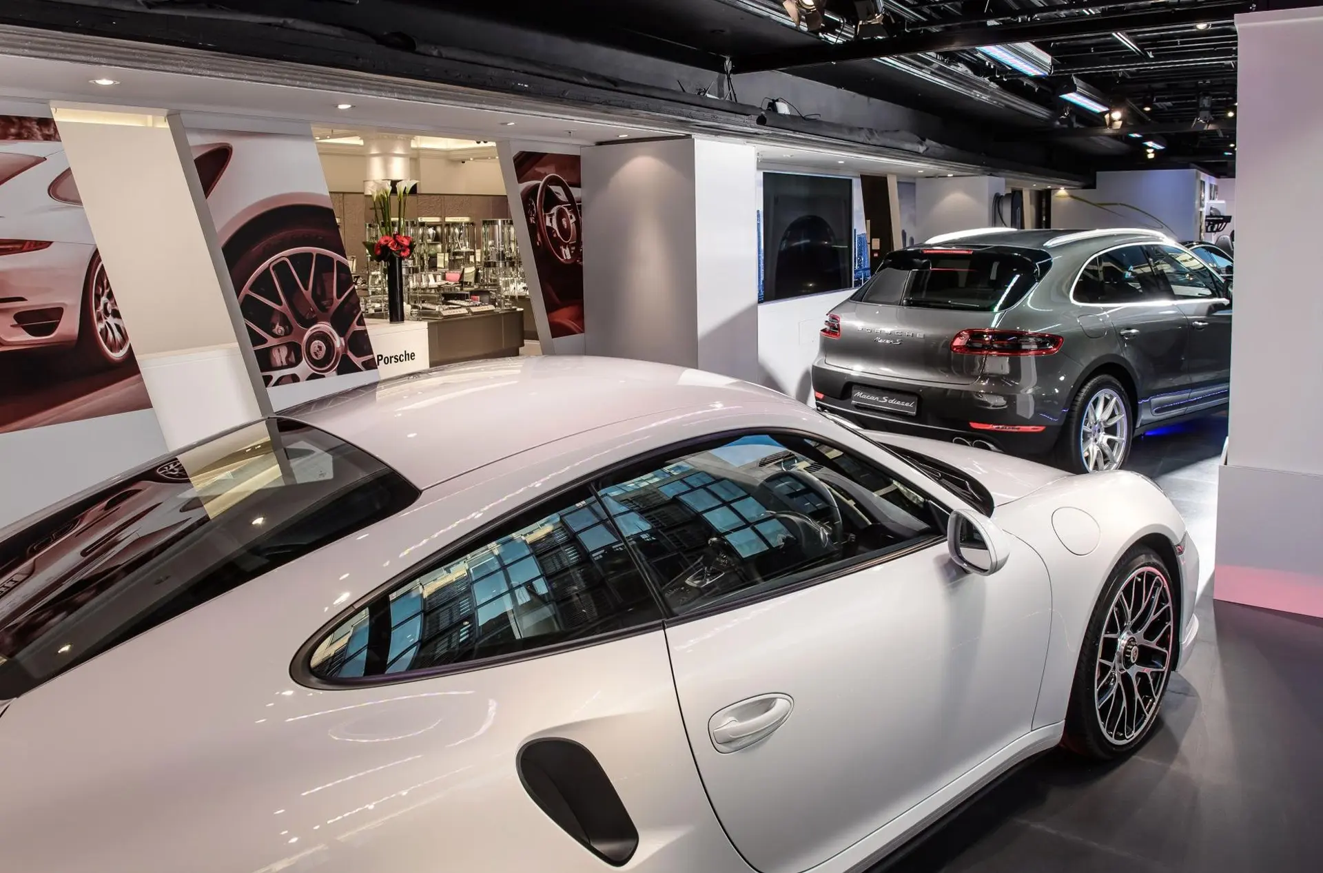 Harrods London Porsche