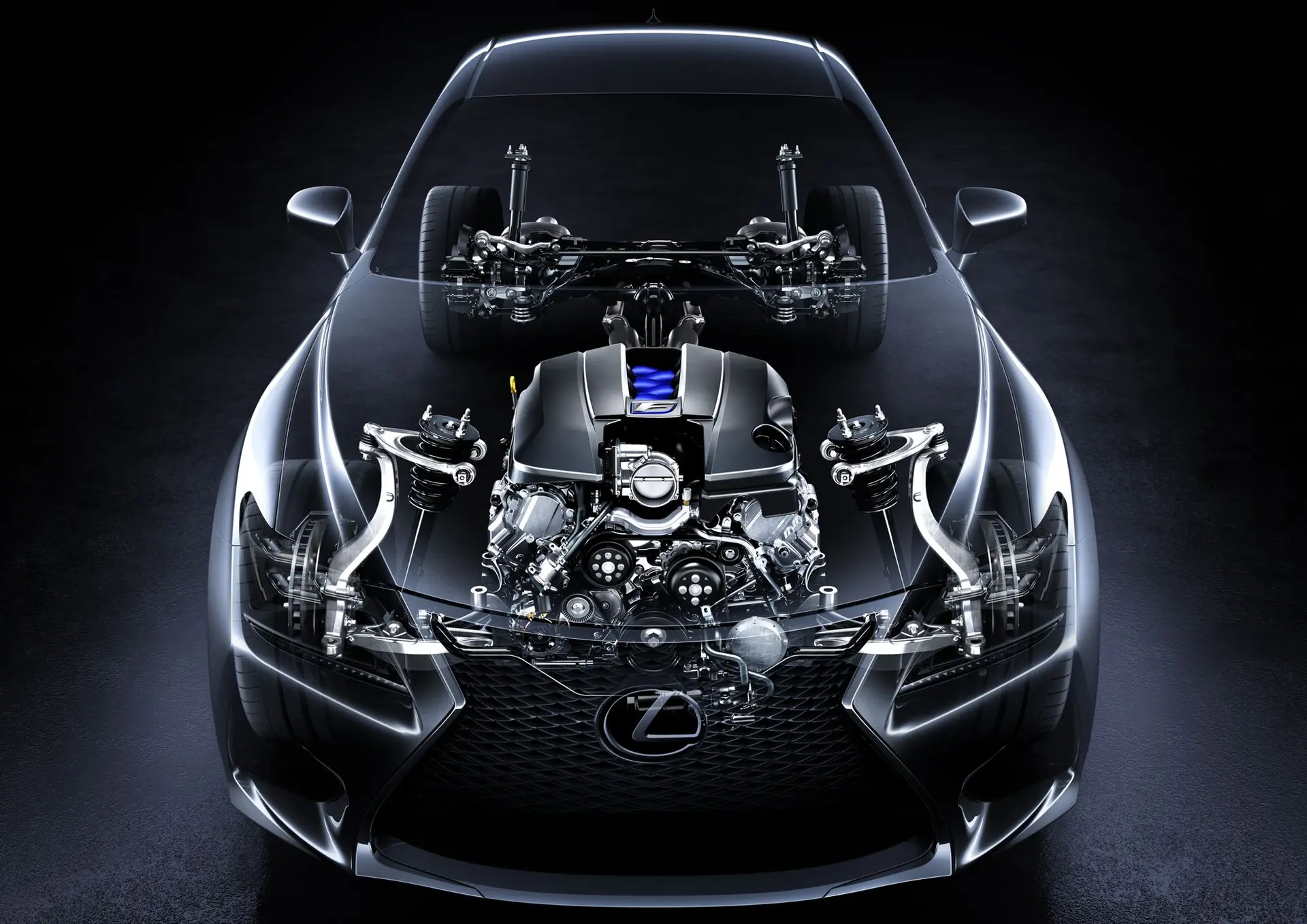 Lexus RC F Engine