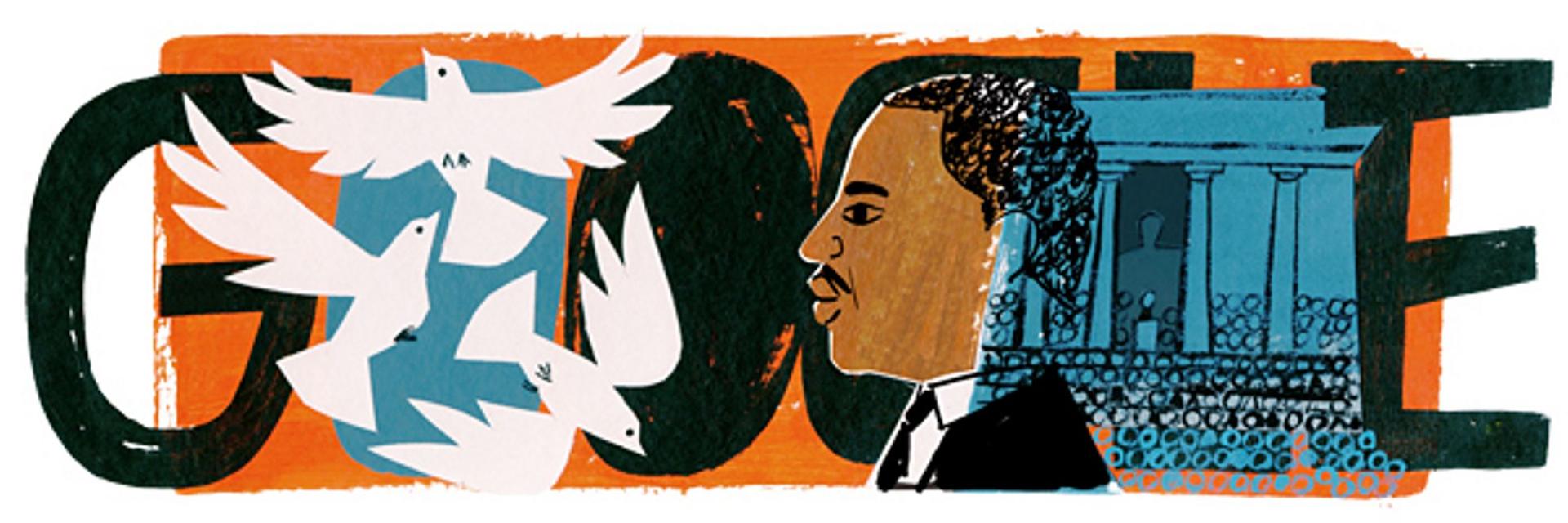 Martin Luther King, Jr. Day Google Doodle