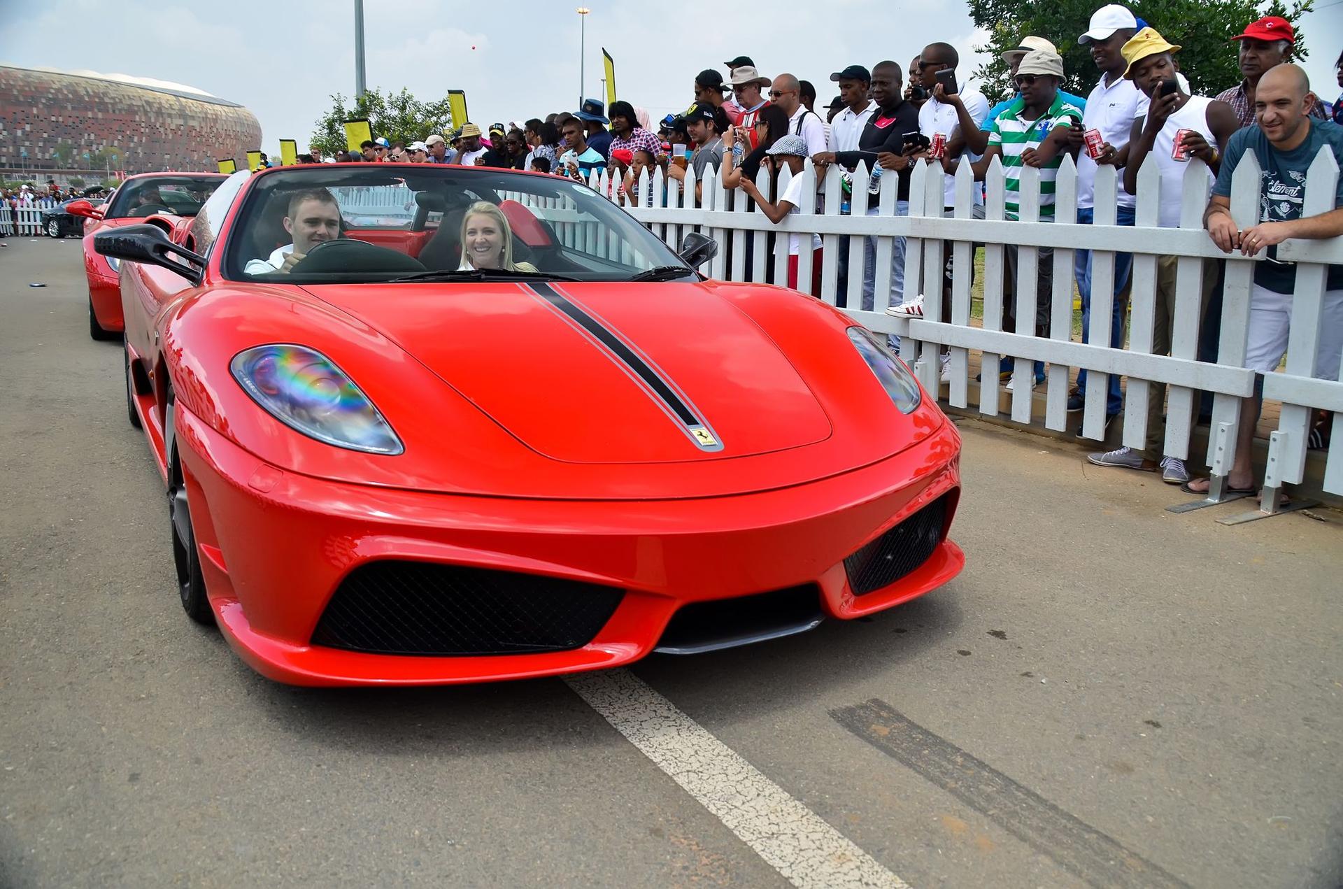 Ferrari Cars in South Africa are HOT – Viglietti Motors and Shell V-Power storm Johannesburg