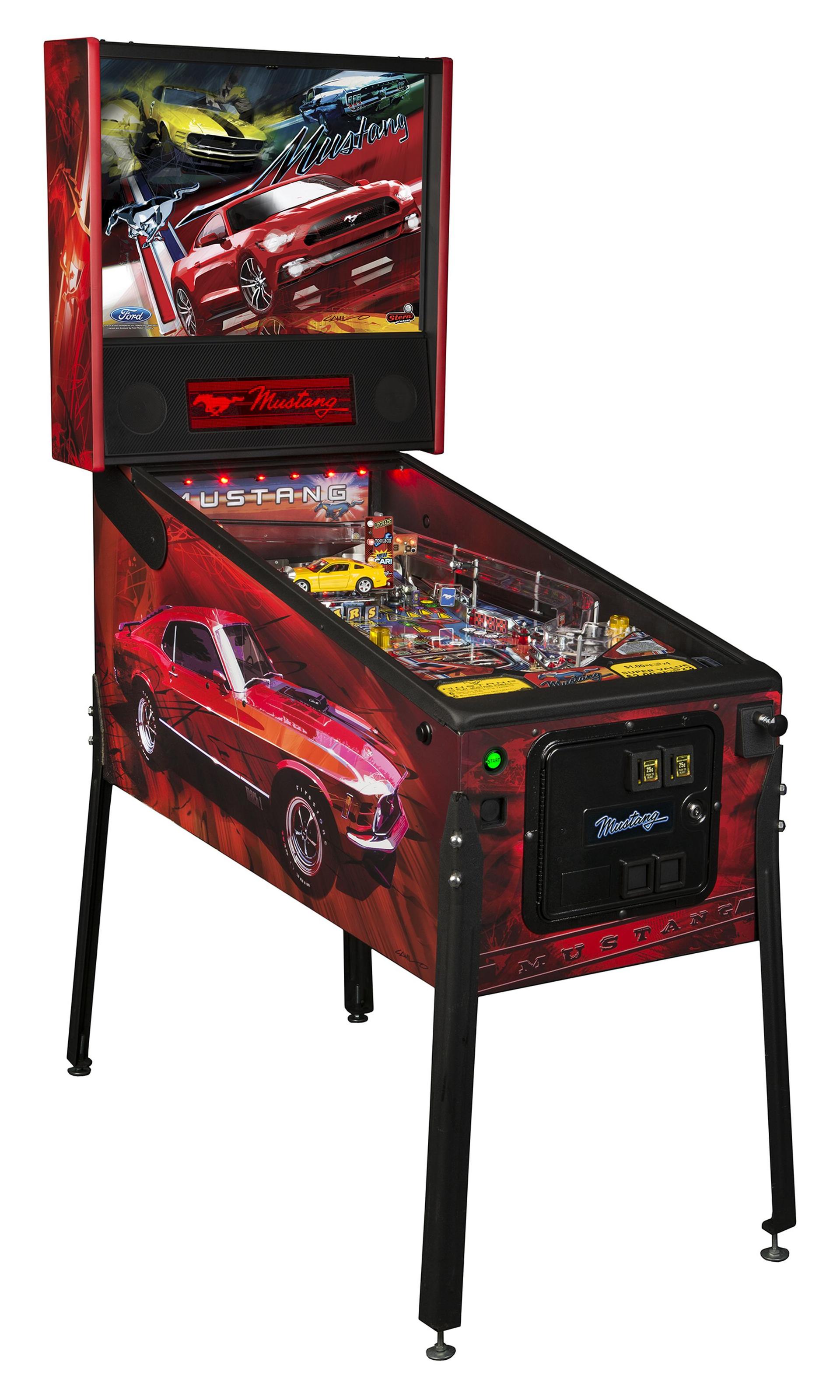 Car Games: Ford Mustang Pinball Game