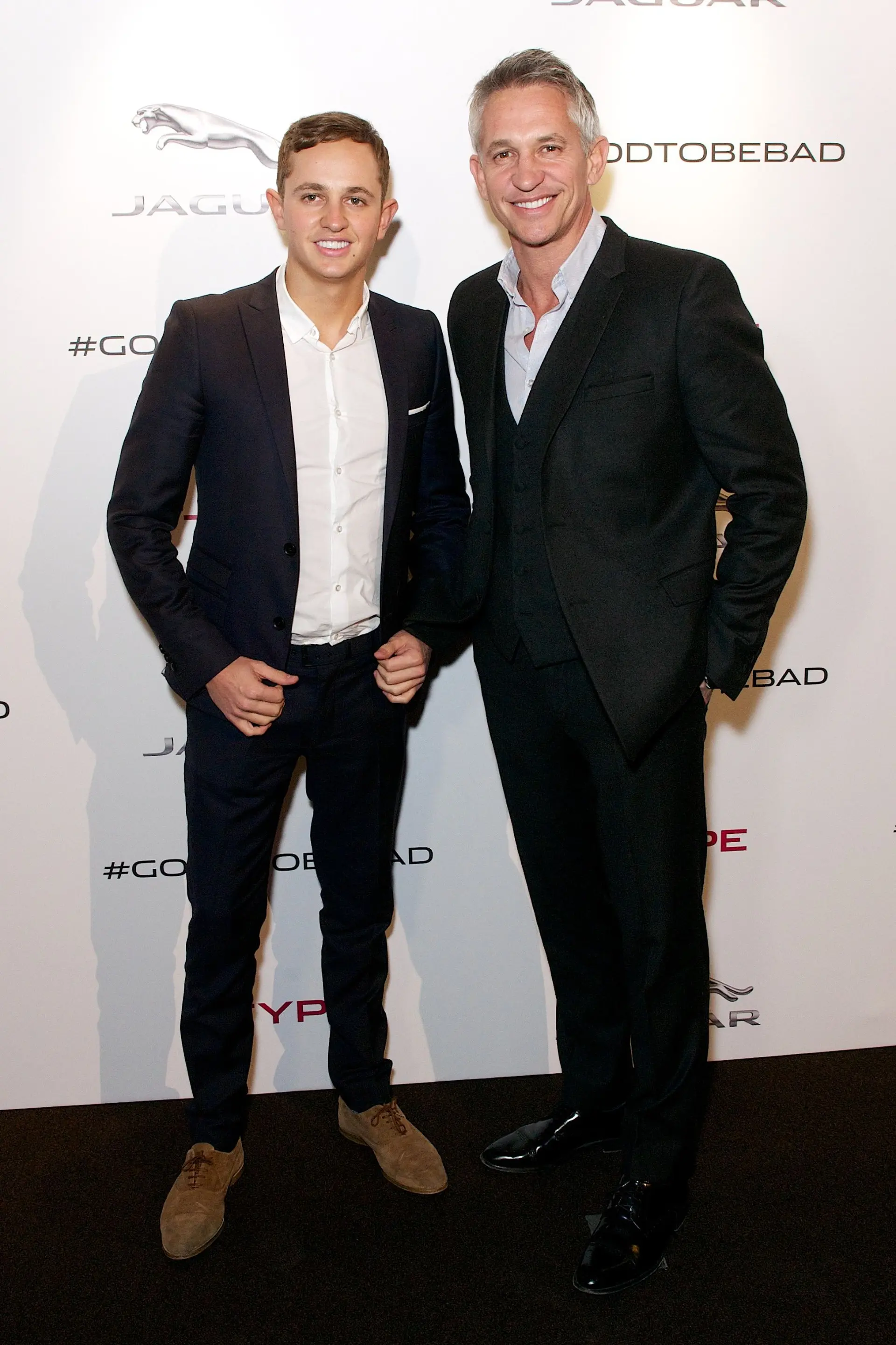 Gary Lineker and son George