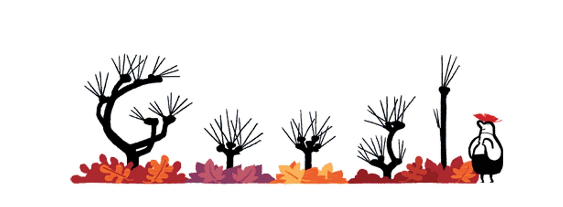 Spring Equinox and Autumn Equinox Google Doodles