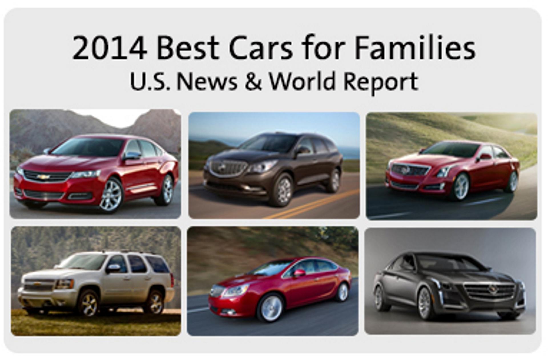 GM WINS SIX BEST FAMILY CAR AWARDS