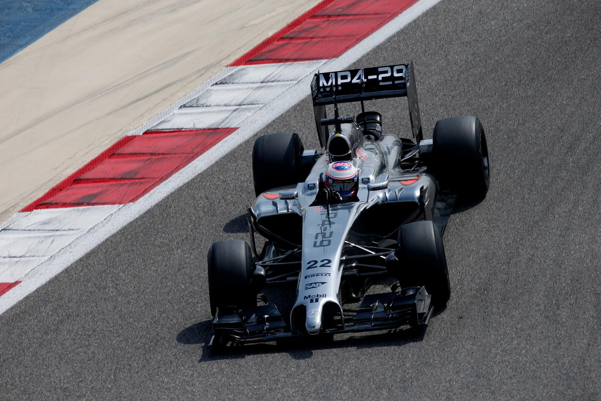 McLaren Formula 1 Bahrain Day 3, 1 March 2014