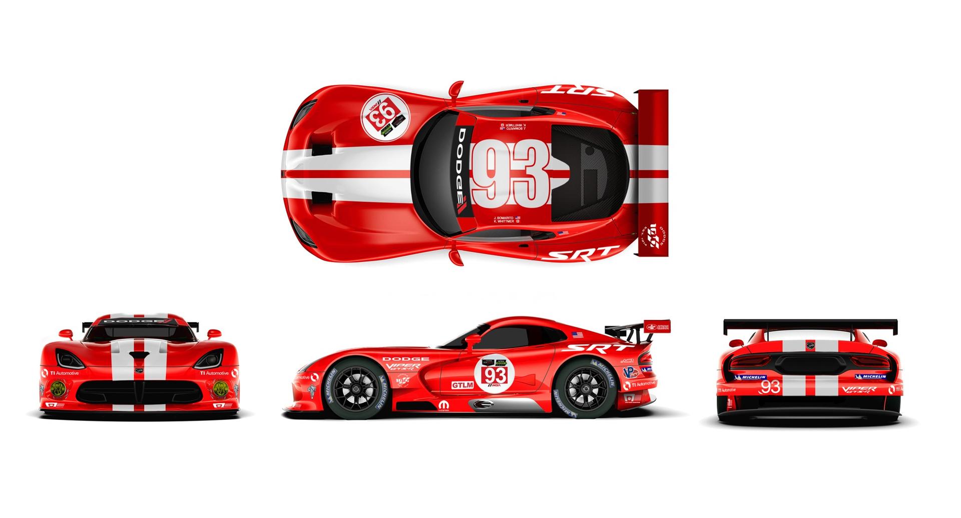 SRT MOTORSPORTS DODGE VIPERS SHED SKIN FOR CLASSIC LOOK