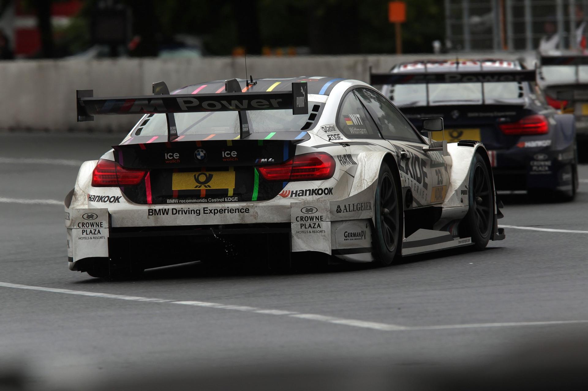 BMW DTM Racing Driver Marco Wittmann finishes sixth at his home race