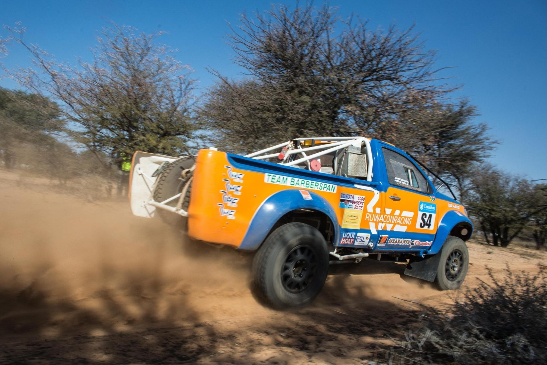 Toyota take charge on Toyota 1000 Desert Race