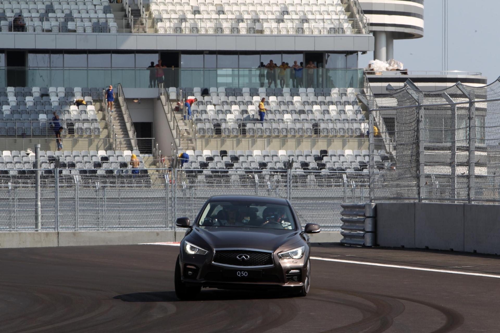 SEBASTIAN VETTEL FIRST FORMULA ONE DRIVER TO SAMPLE THE SOCHI GRAND PRIX CIRCUIT