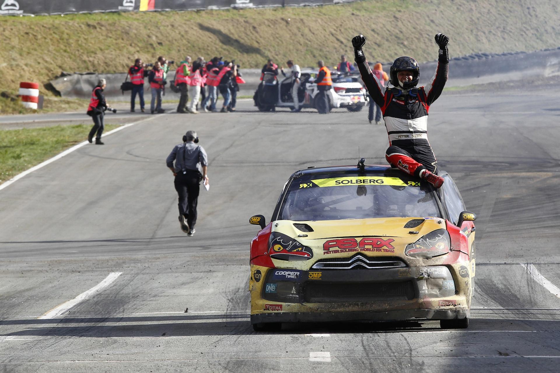 FIA World Rallycross Championship Solberg wins in Germany