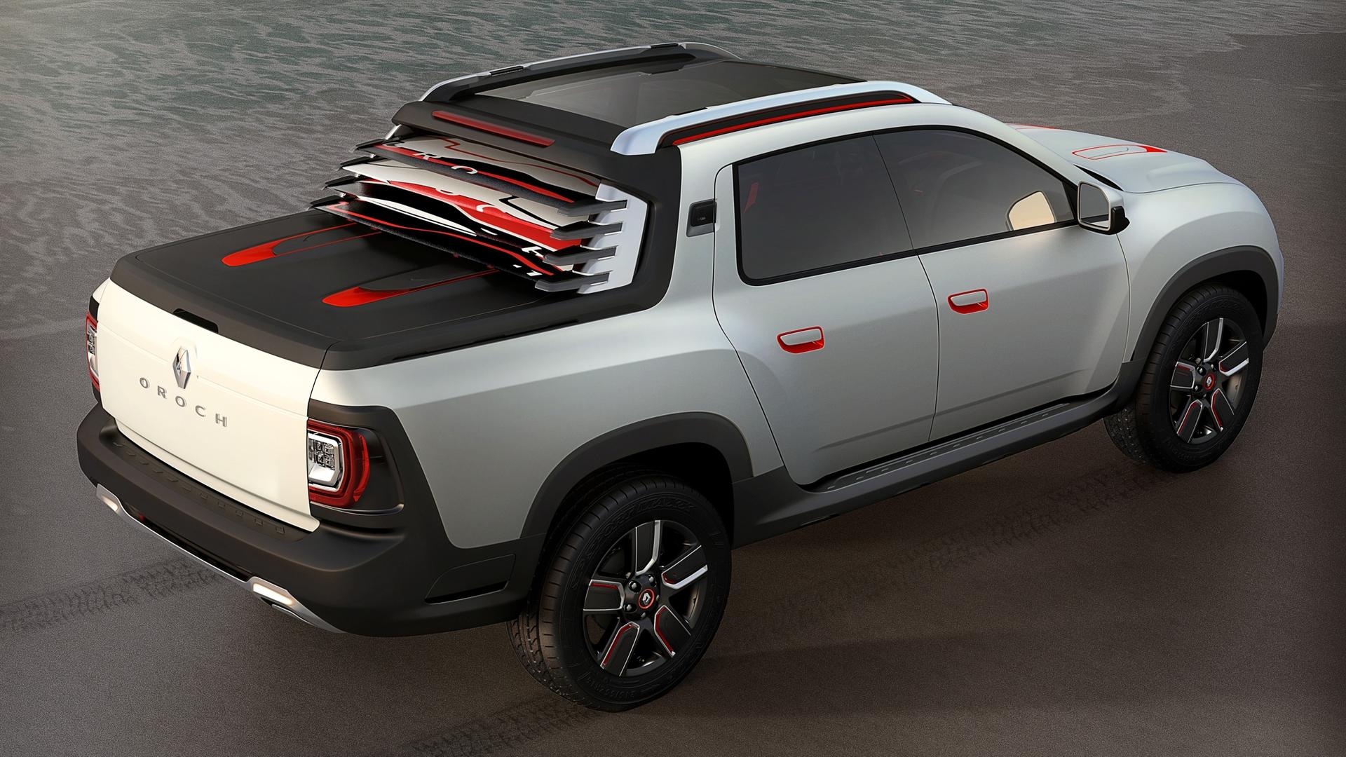 Renault Duster Oroch show car in Sao Paulo