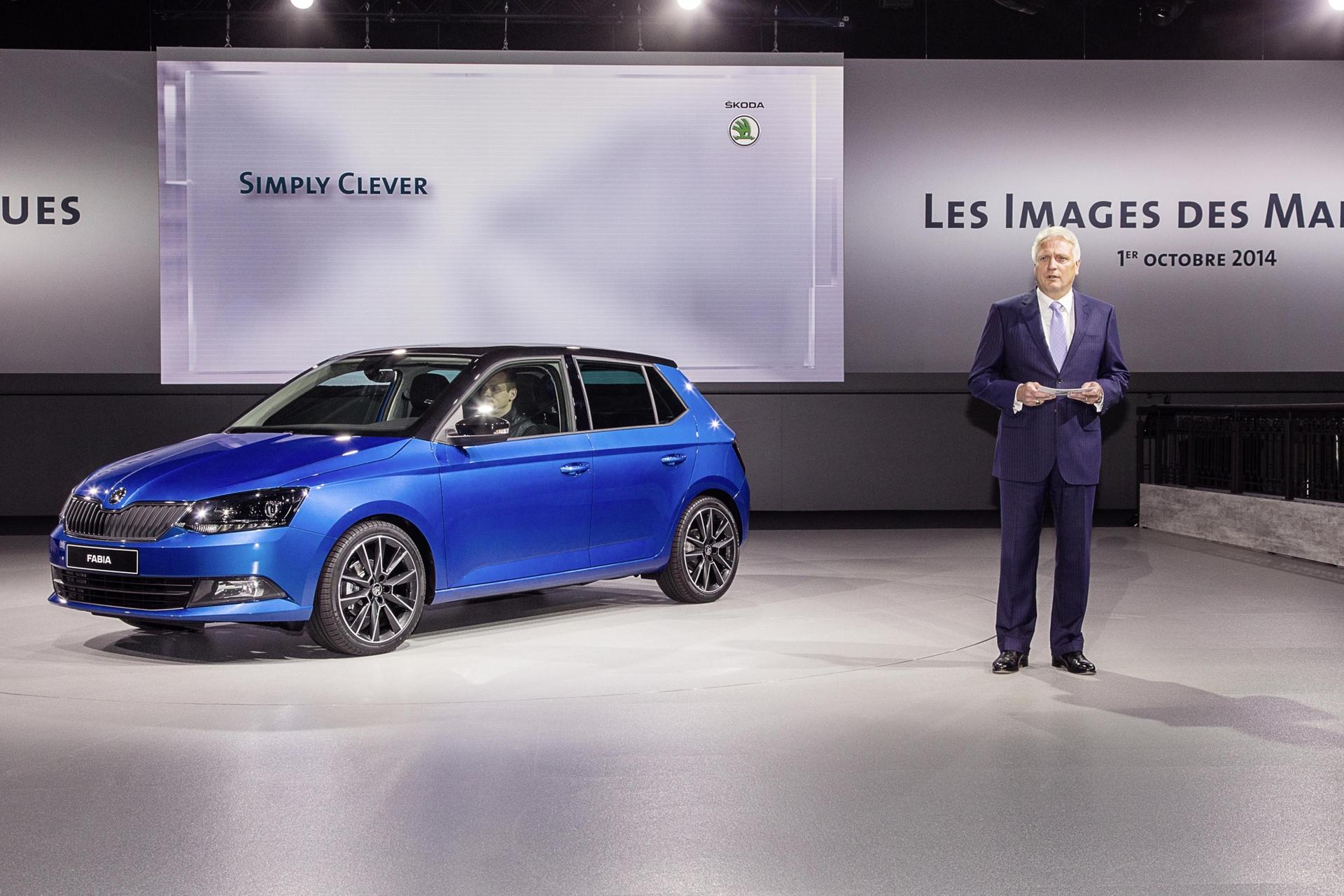 WORLD PREMIERE Skoda Fabia Paris Motor Show