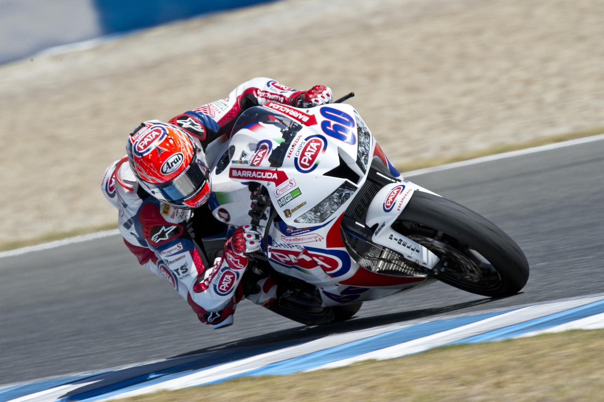 Honda SuperBike Racing van der Mark back in action