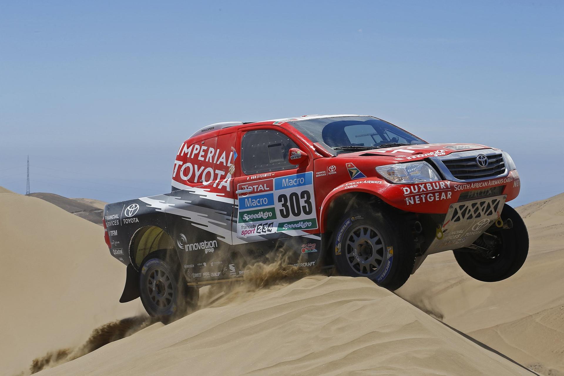 Triumph at the Dakar Rally for Castrol-powered crews