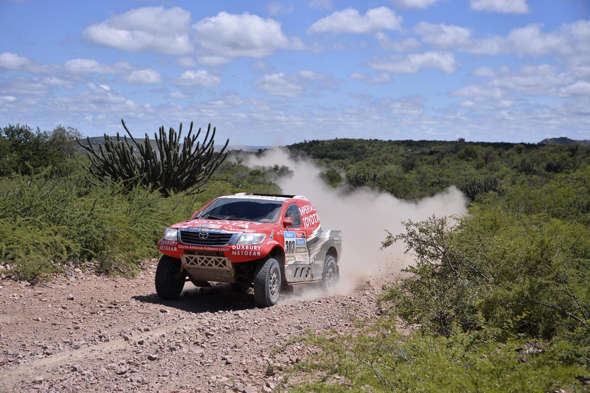 Toyota Dakar 2015 Hilux Rally – Stage 12
