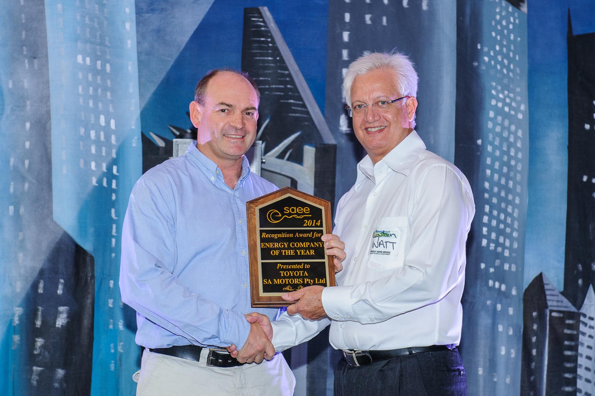 TOYOTA WINS ENERGY COMPANY OF THE YEAR