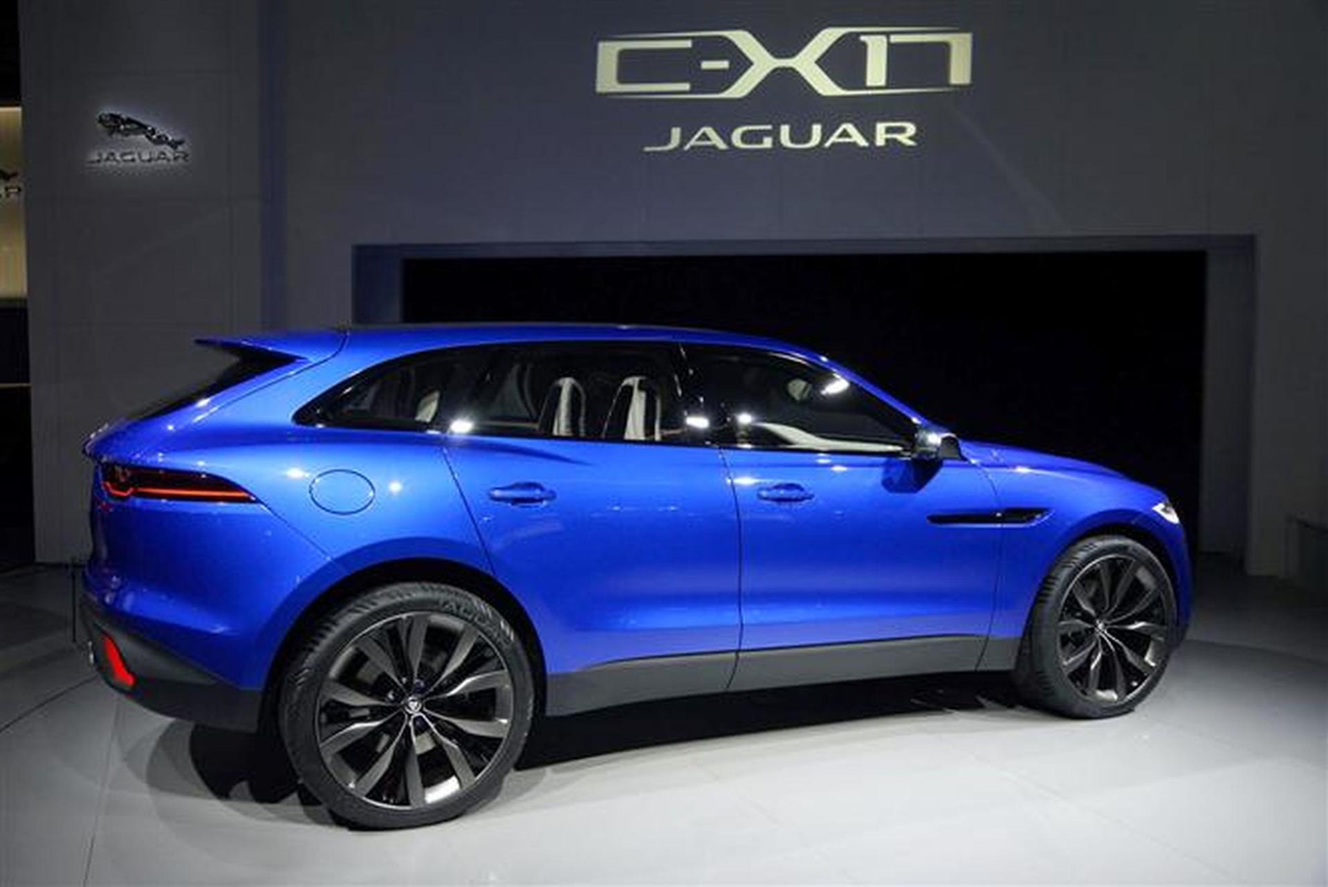 The all-new Jaguar F-PACE at IAA 2015