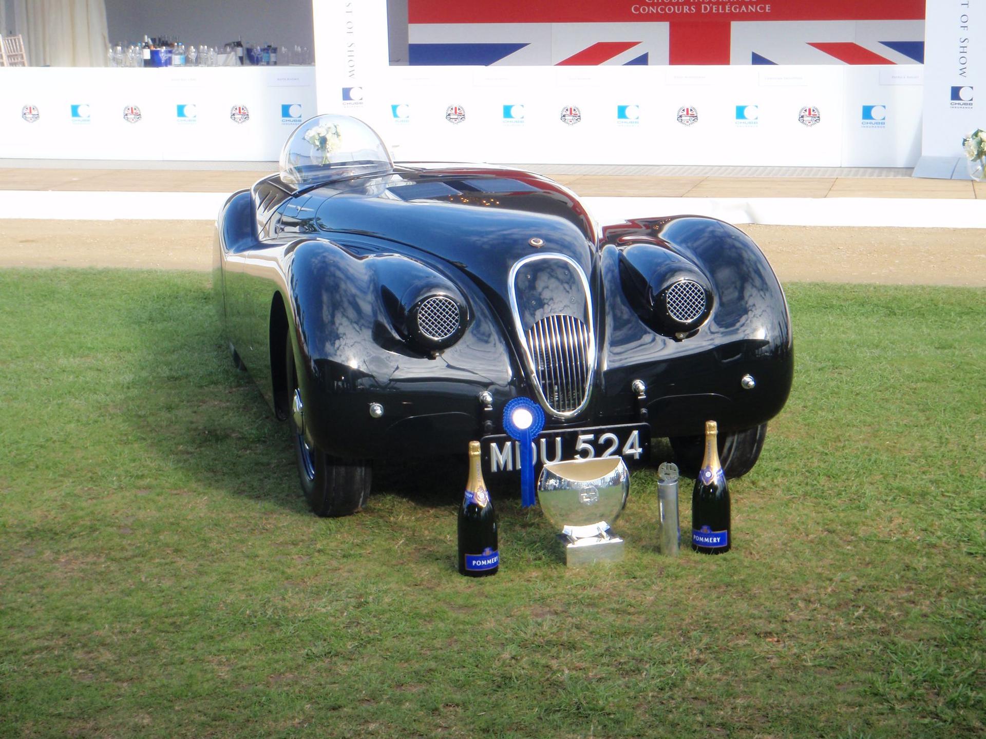 JD Classics restored X120 Jabbeke won best of Show at Salon Prive
