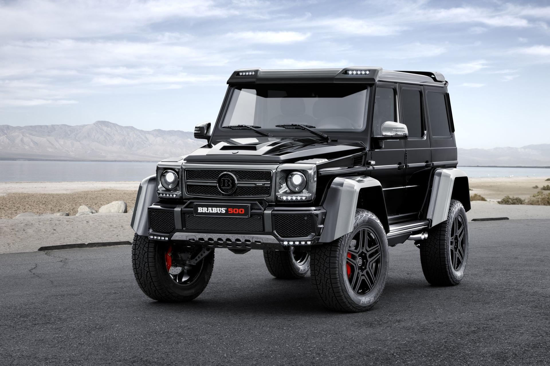 BRABUS Mercedes G 500 4×4 Dubai Motor Show 2015