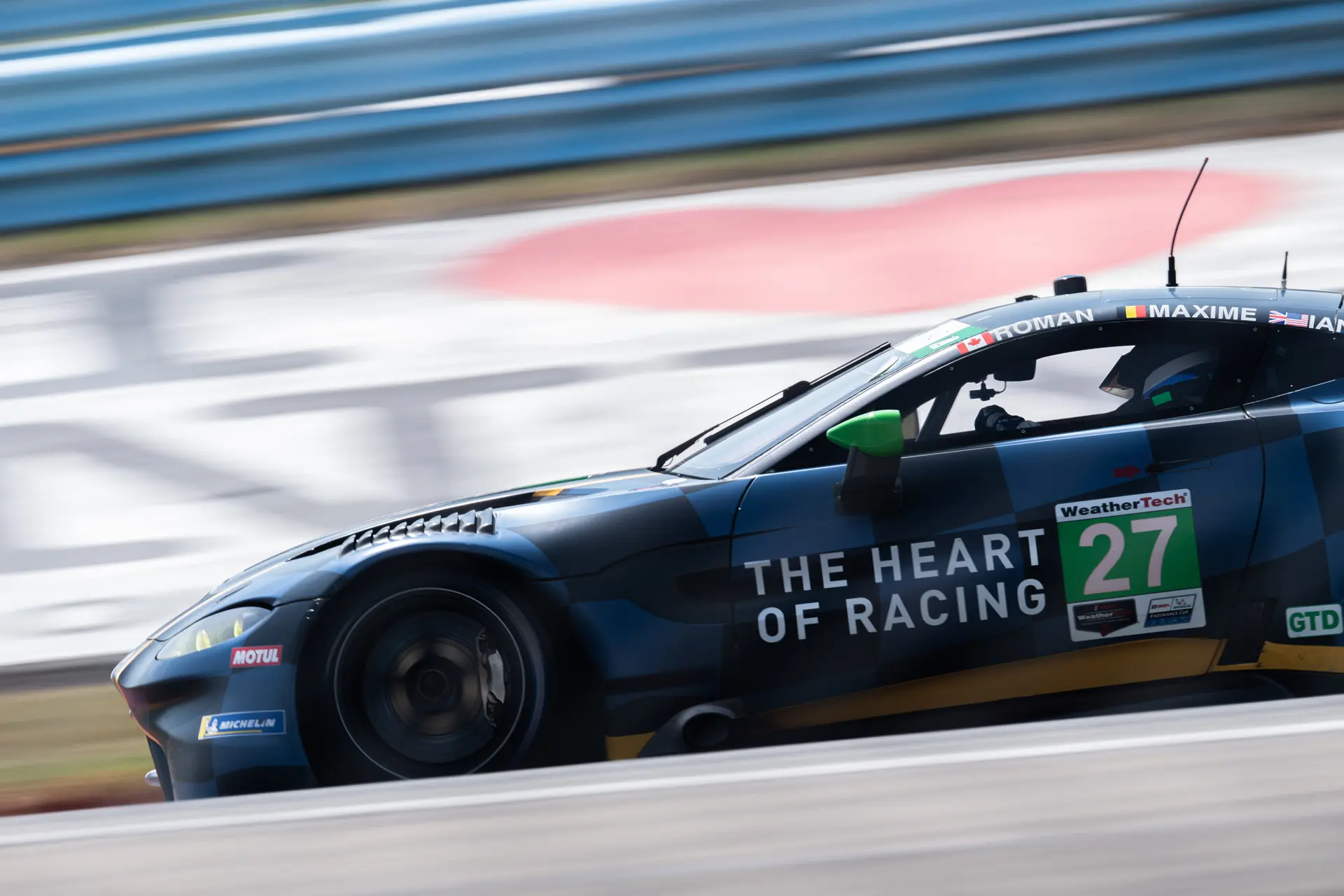 Aston Martin Vantage Double Victory Heart Of Racing Side