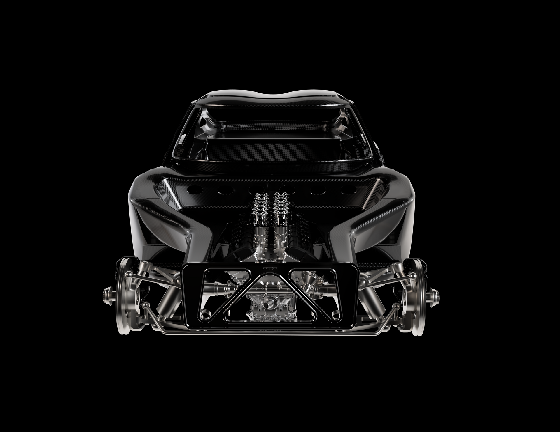 As GTO Engineering continues to create a brand-new sub-1,000 kilogram, V12-powered production automobile, Squalo carbon monocoque has been confirmed