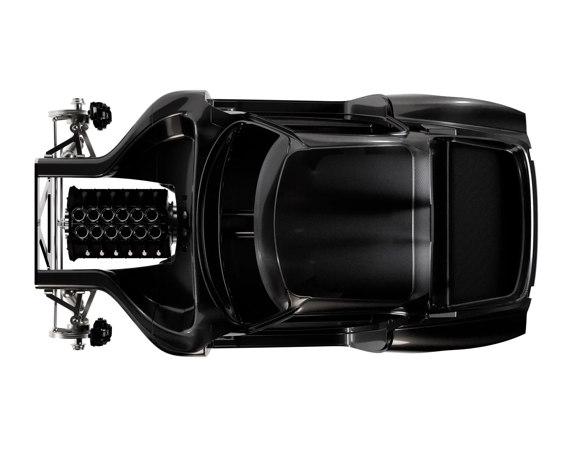 Gto Engneering Squalo Carbon Monocoque Top