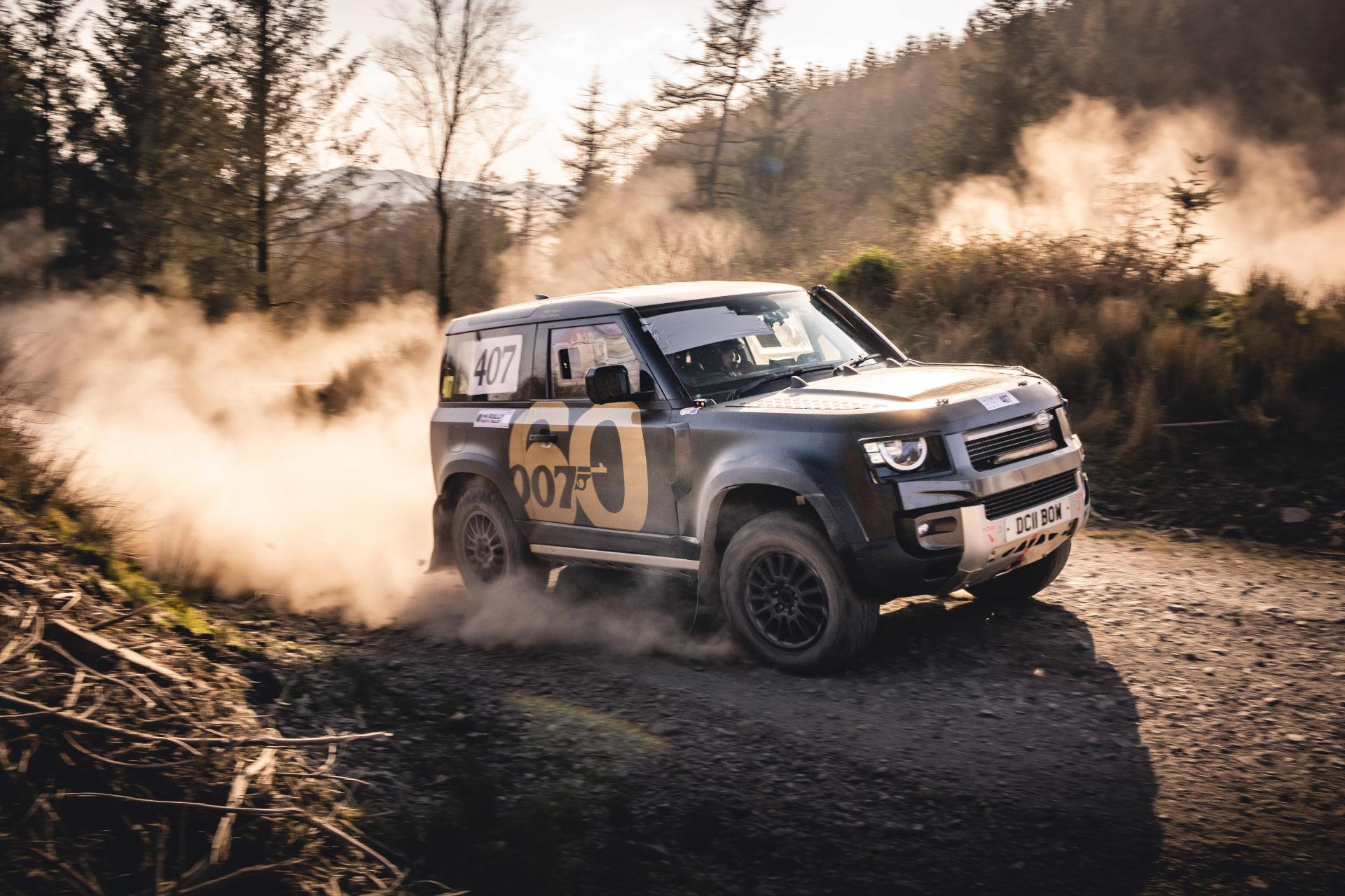 James Bond stunt driver makes winning rally return