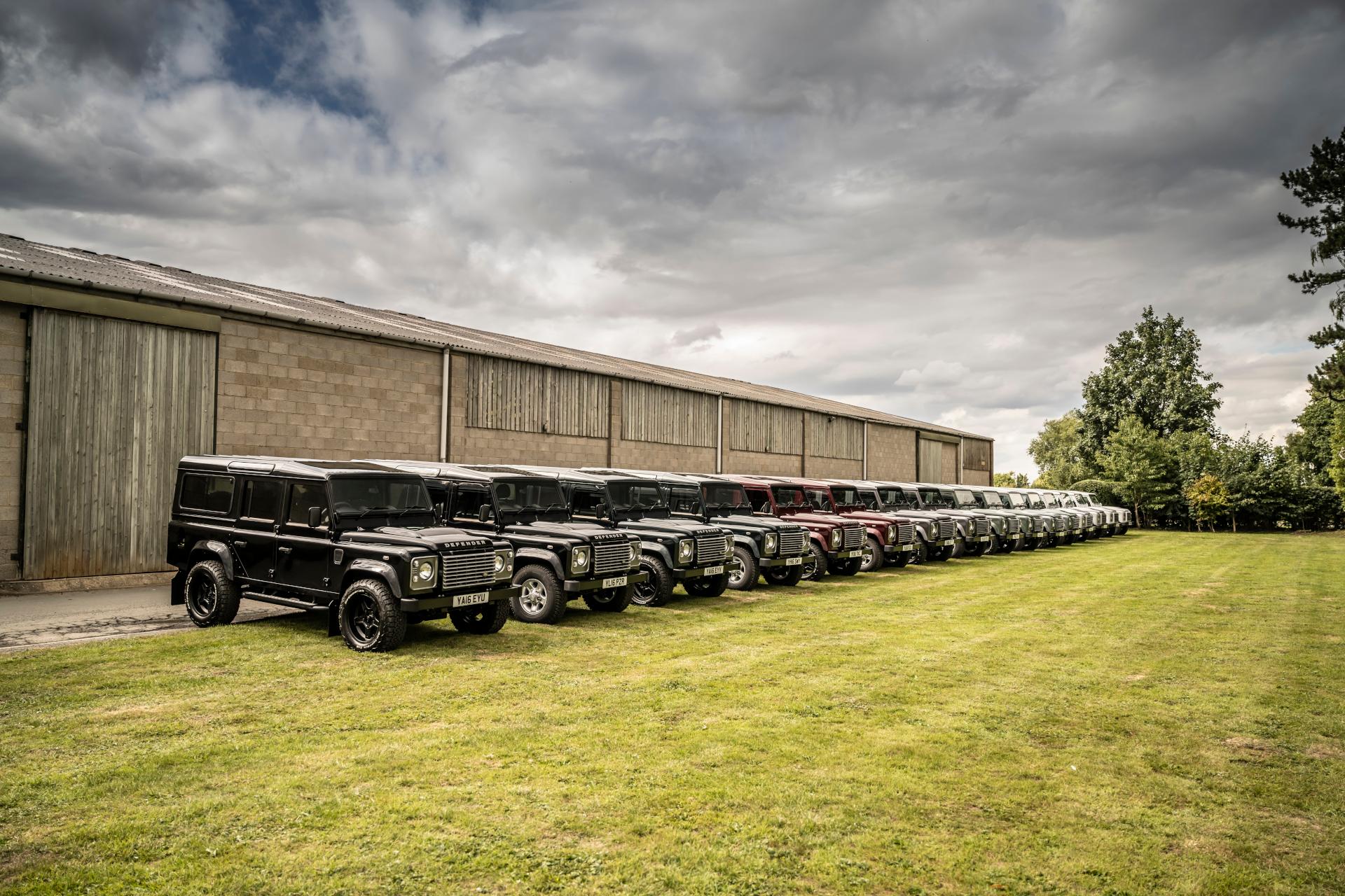Twisted Automotive reveals 16 factory-fresh classic Defender 110s