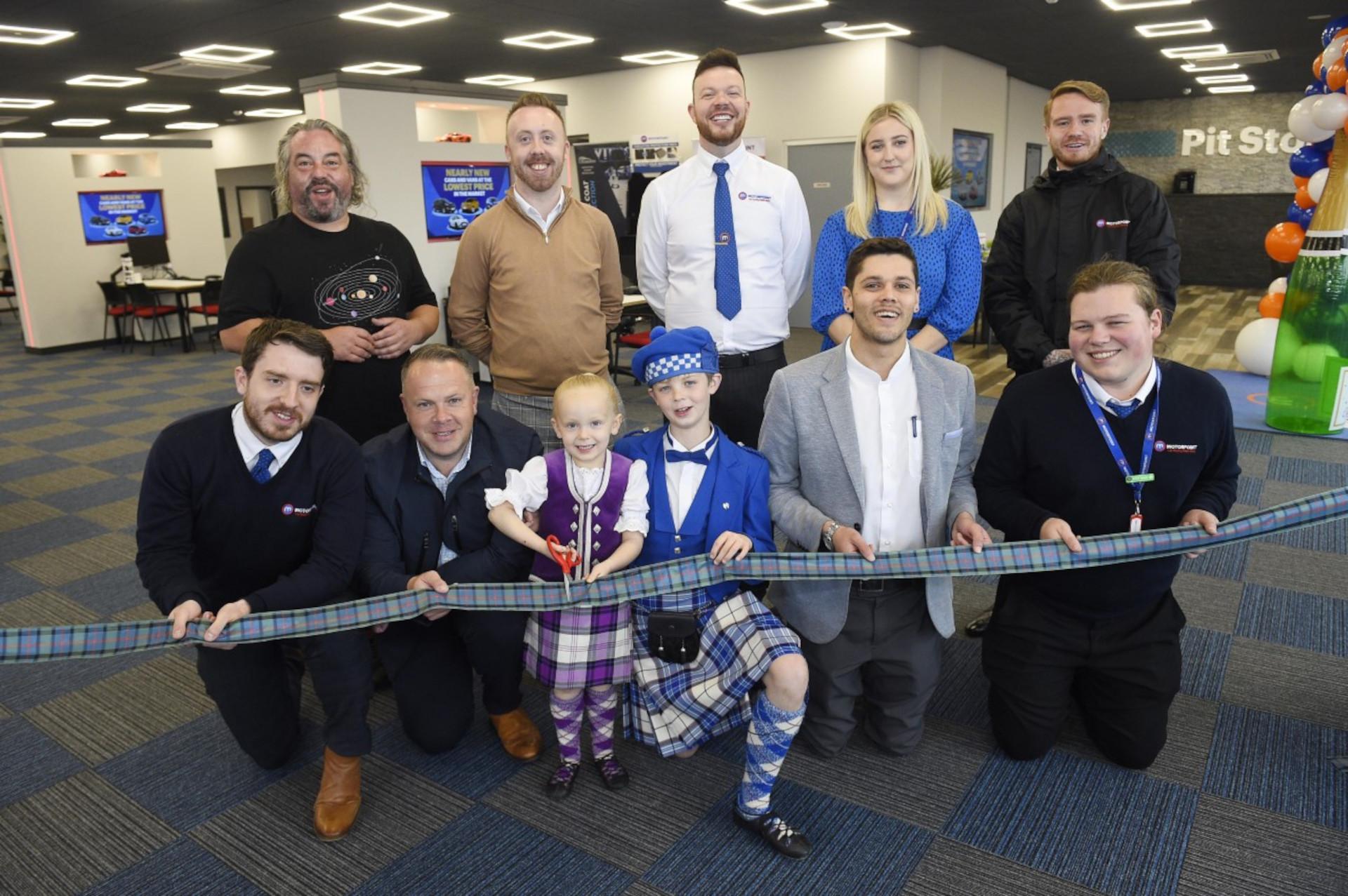Motorpoint Edinburgh gets into the Scottish spirit