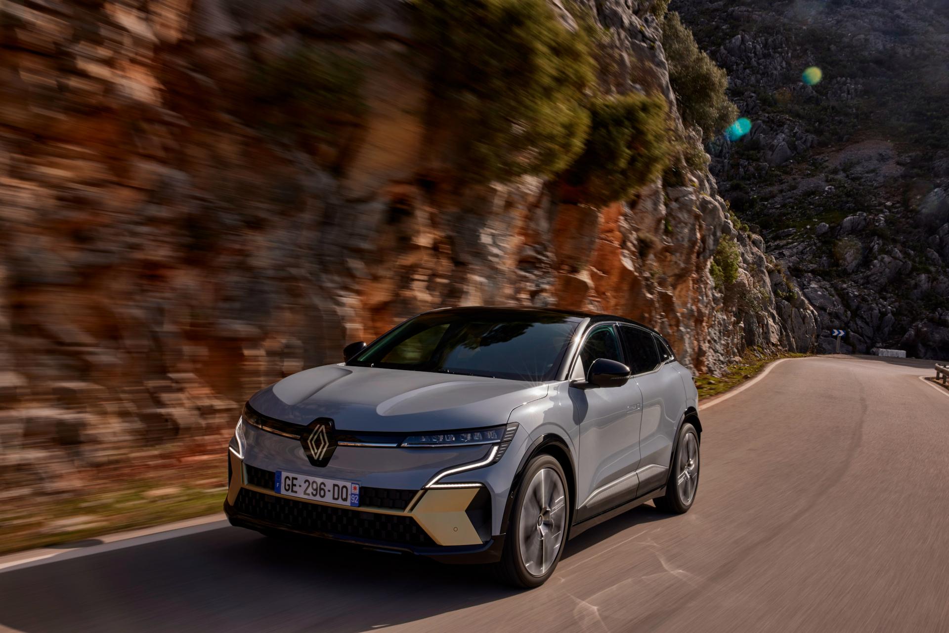 All new Renault Megane E-Tech 100% electric enhanced with new flagship Iconic specification