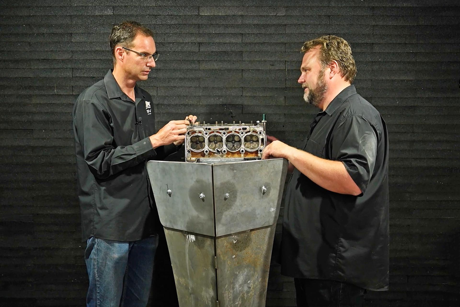 Is a VW cylinder head strong enough to stop an AK47?