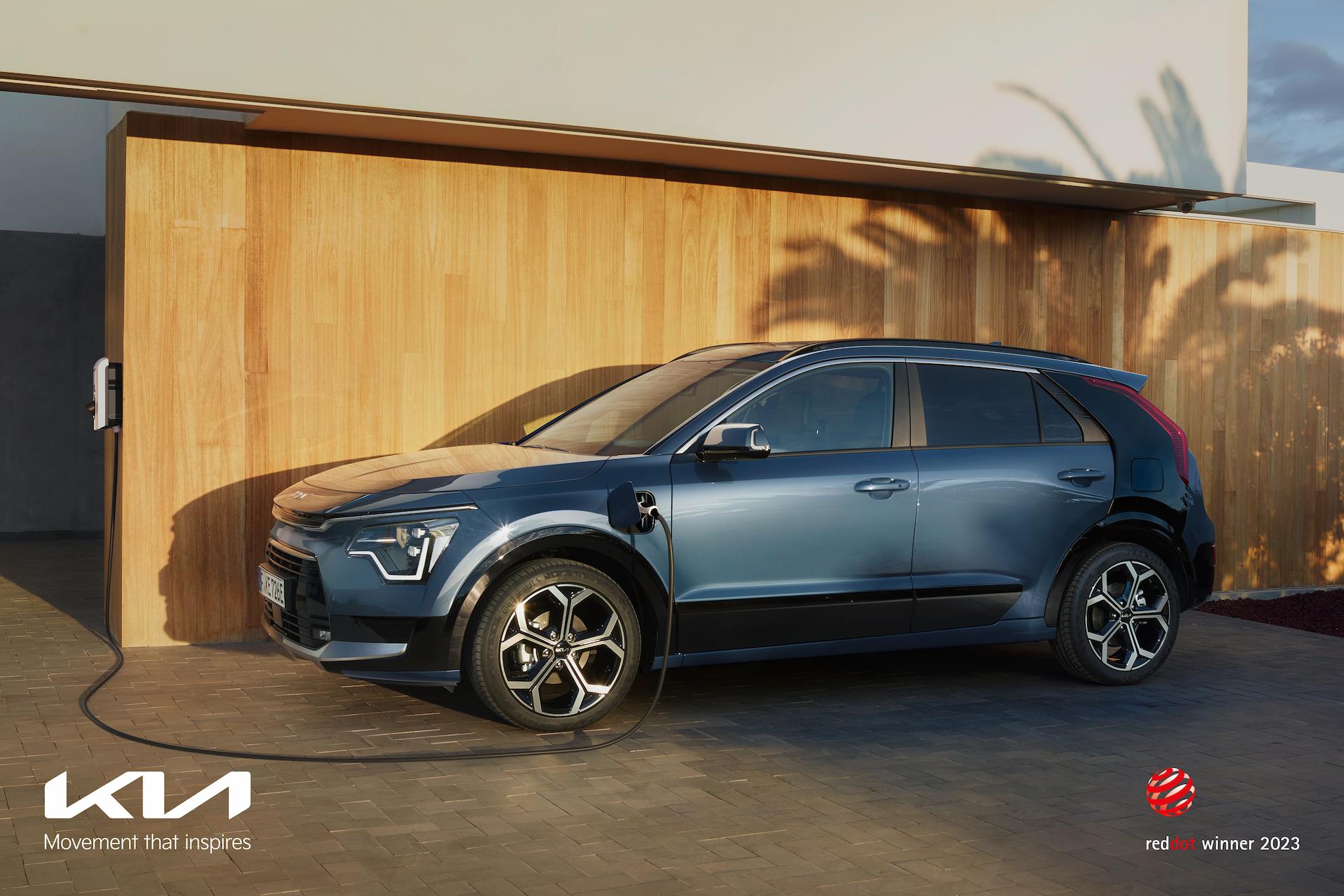 Kia Niro PHEV wins prestigious Red Dot Award