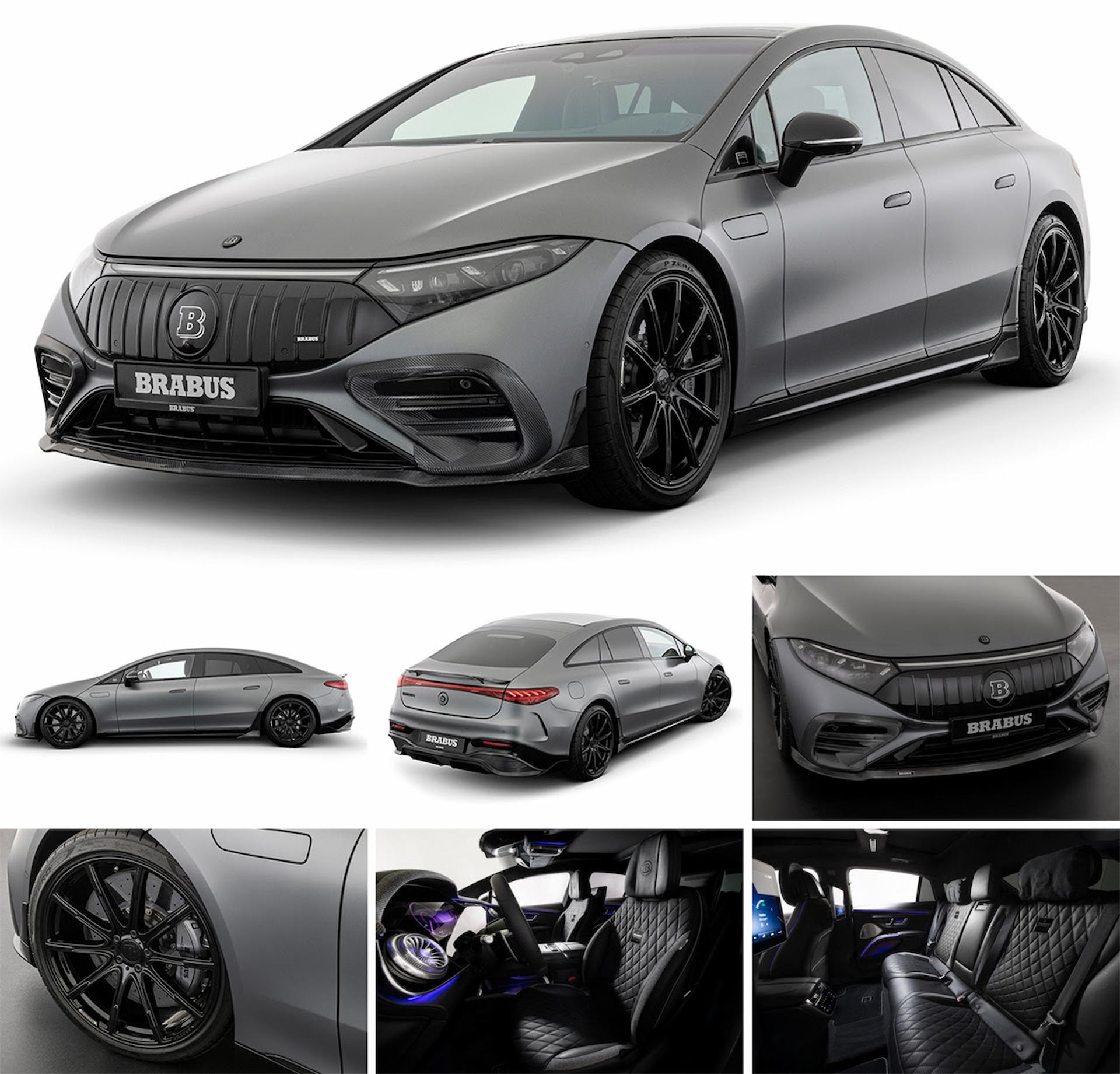 BRABUS MASTERPIECE based on the Mercedes EQS 53 4MATIC+