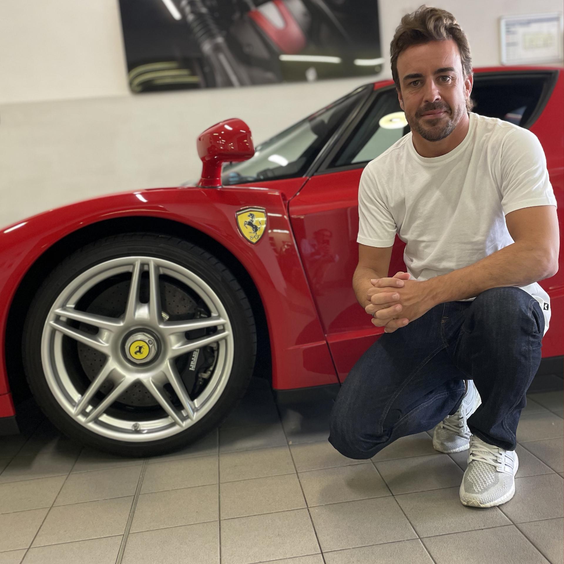 Fernando Alonso’s Ferrari Enzo