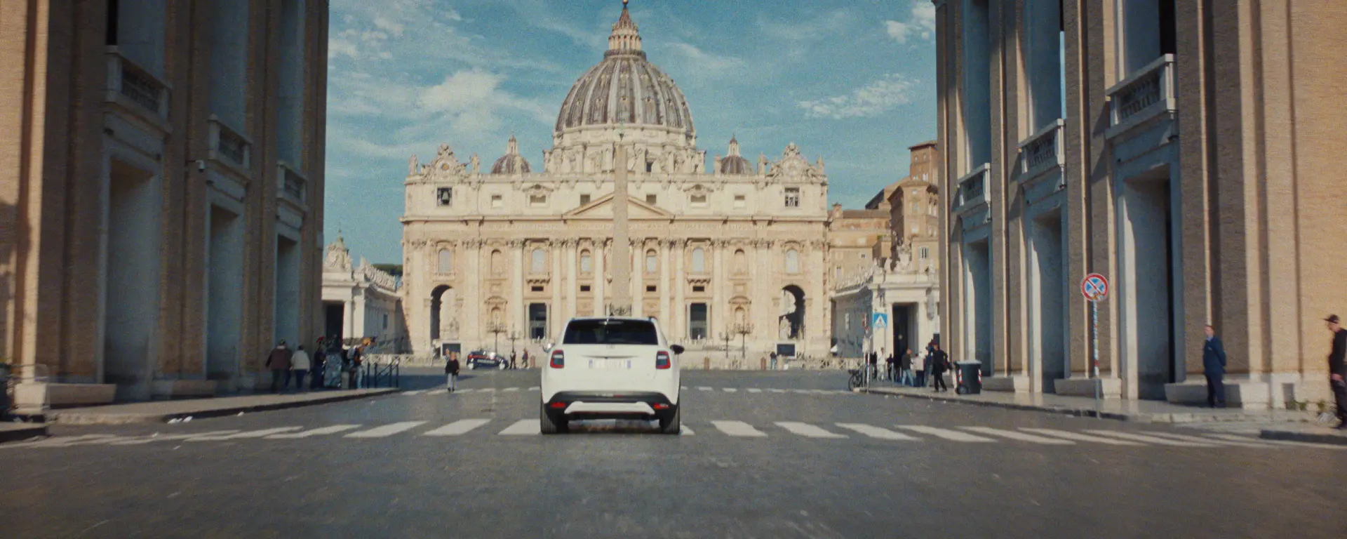 Fiat Celebrates The World Meeting On Human Fraternity Not Alone Rear View