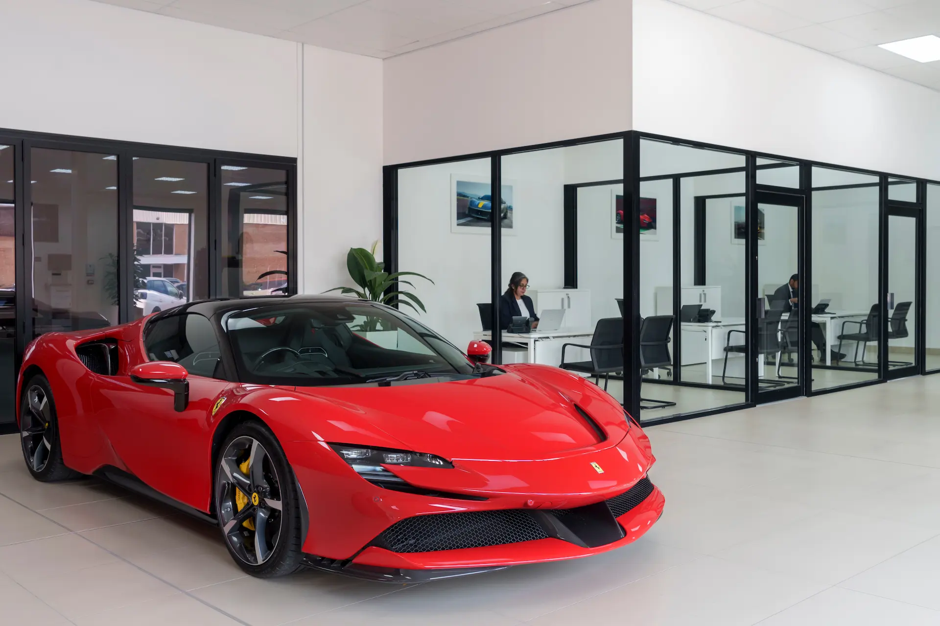 New Official Ferrari Body Repairer Office