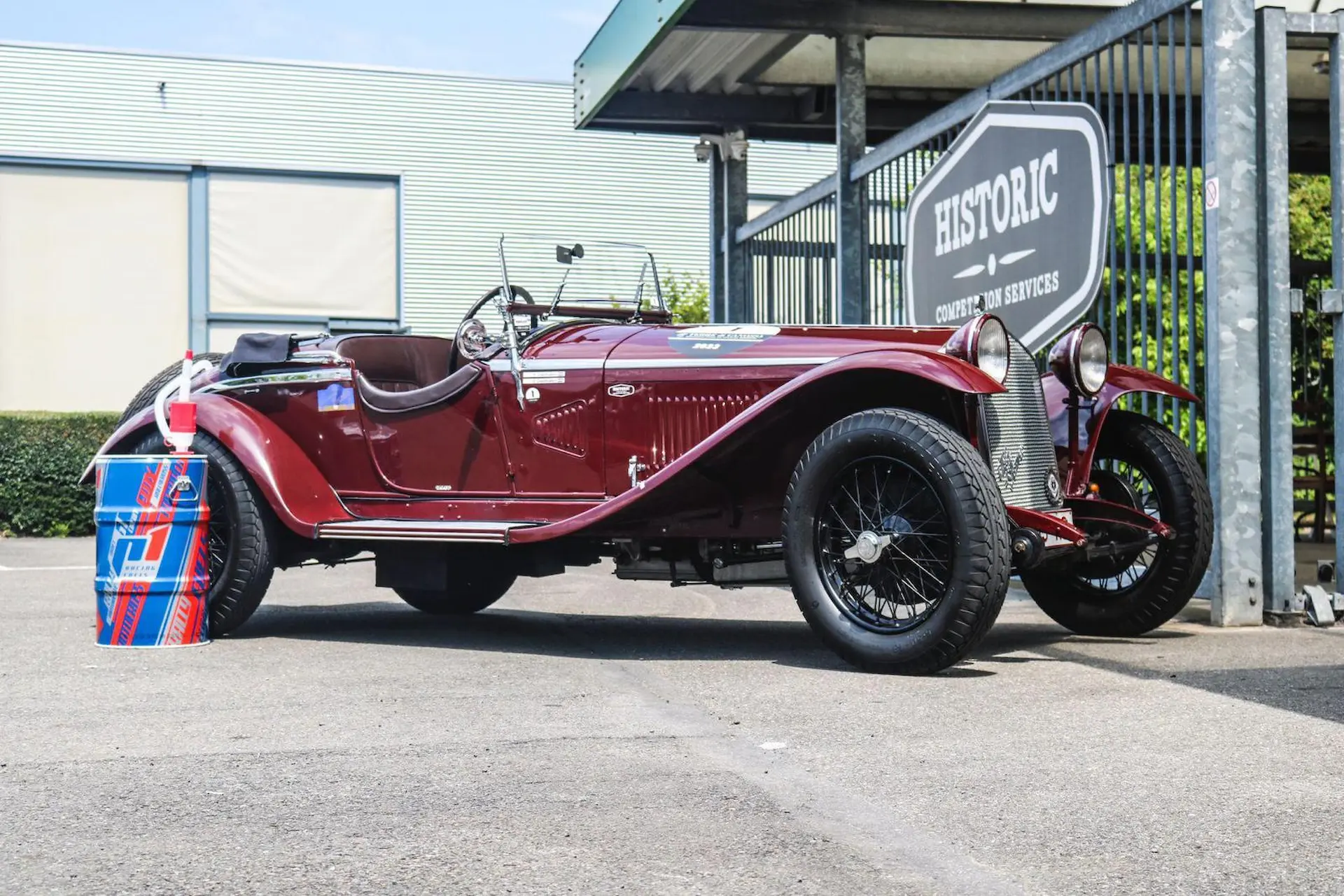 P1 Fuels Crosses The Mille Miglia Finish Line With Mercedes Benz Classic 1