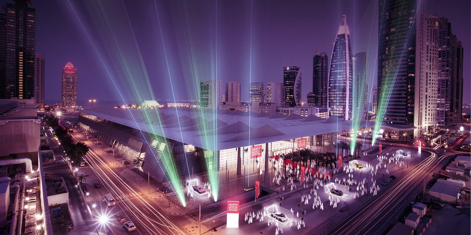Global brands and car premieres make for an unmissable inaugural event in Doha
