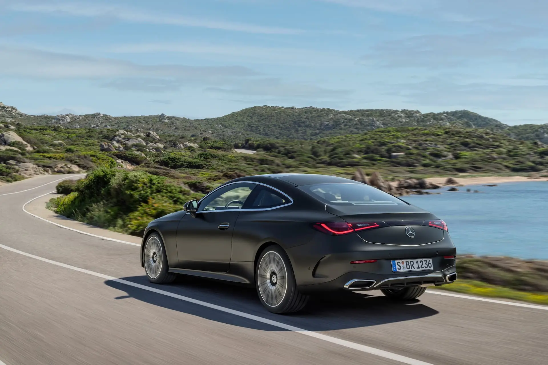 New Mercedes Benz Cle Rear