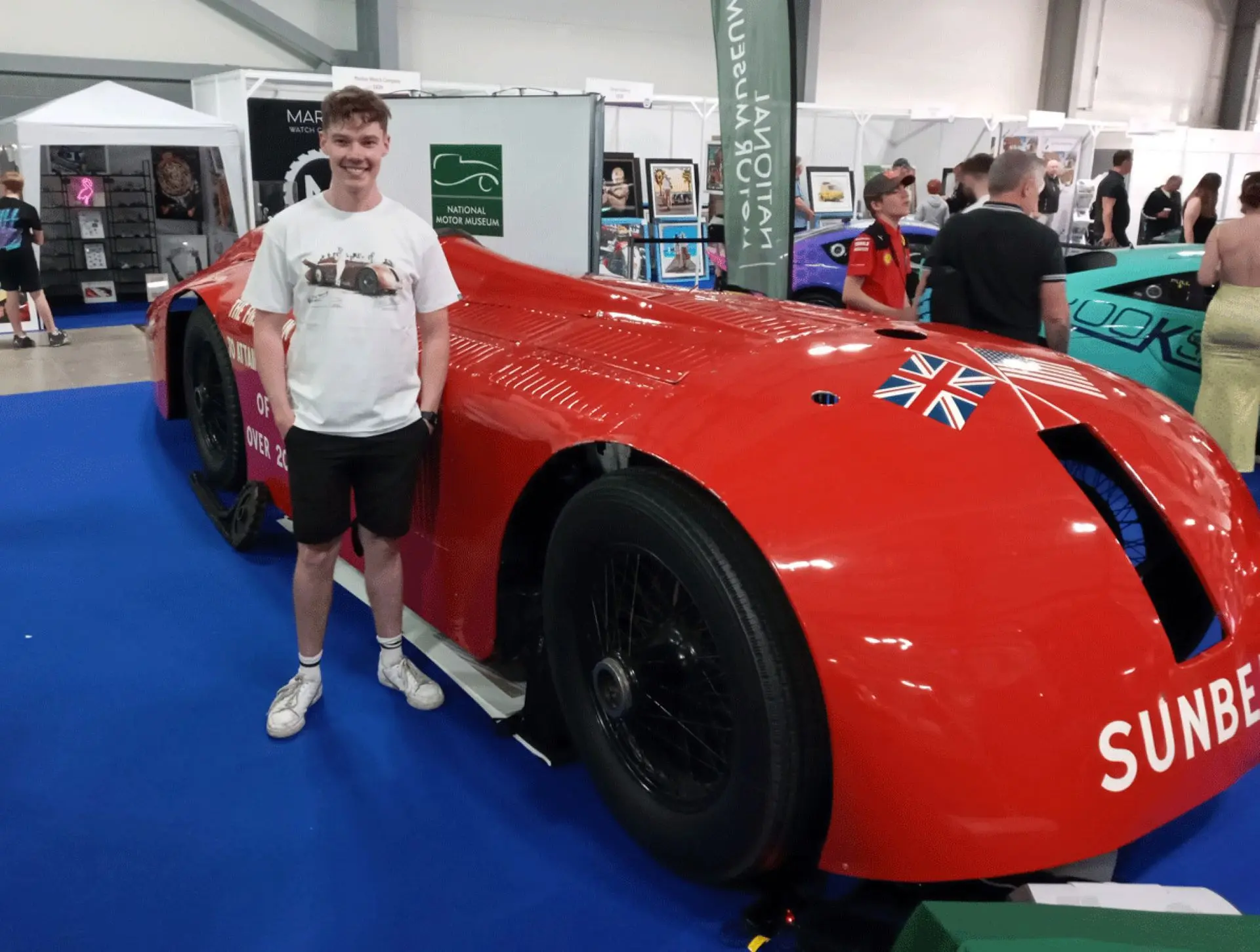 Sunbeam 1000hp At British Motor Show 1