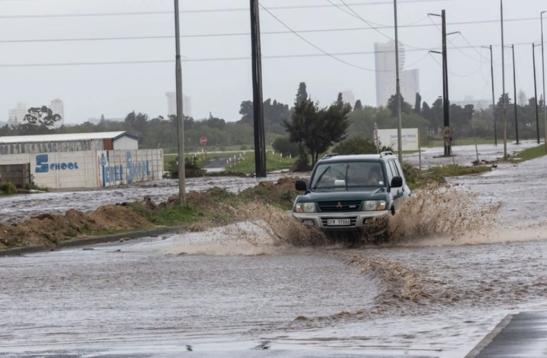 Driving On Storm Damaged Roads