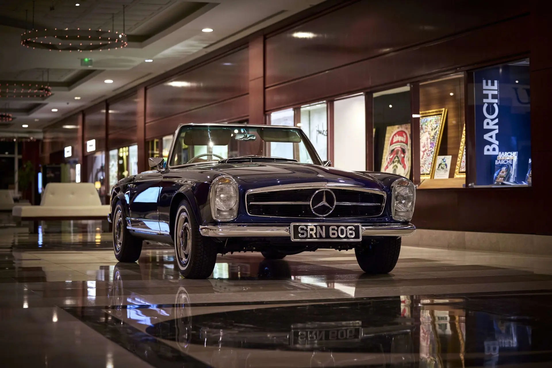Electrified Mercedes Benz Sl Pagoda By Everrati Makes Global Debut At The Fairmont Monte Carlo During Monaco Yacht Show