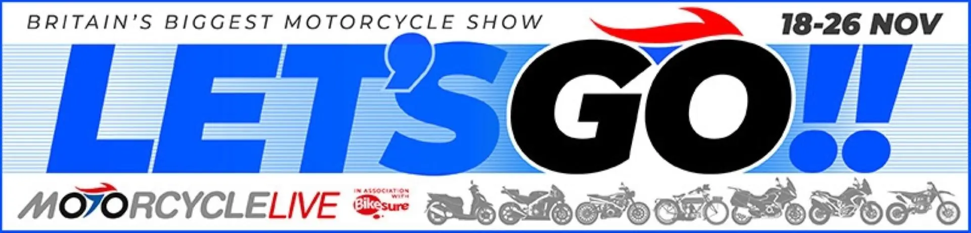 Five Reasons To Say Lets Go To Motorcycle Live