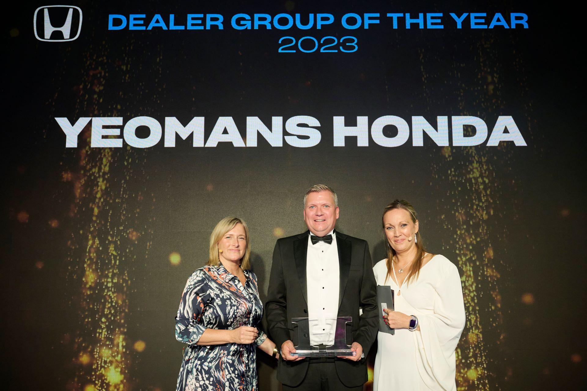 Honda UK celebrates the success of its dealer network in annual ceremony