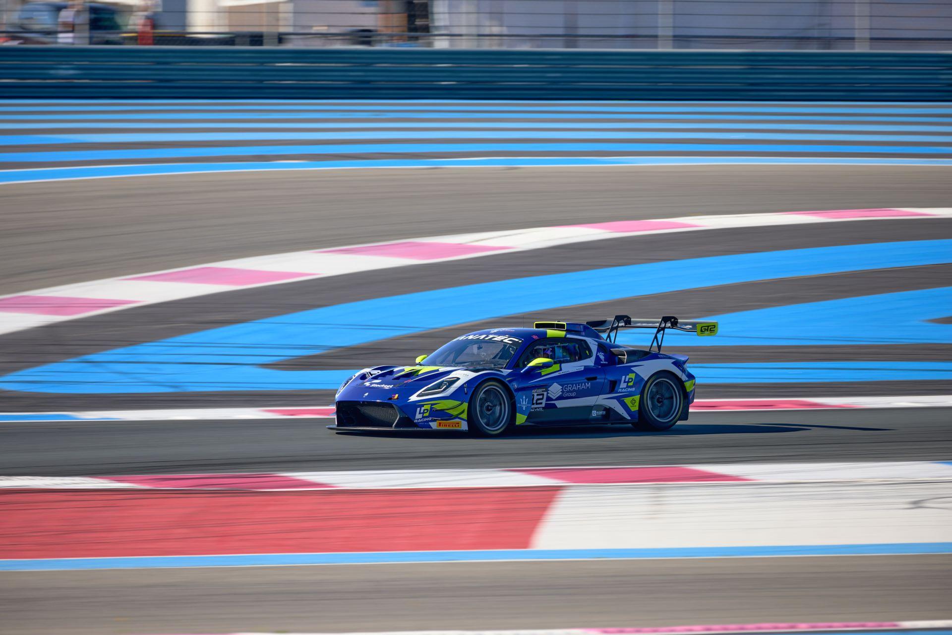 Maserati GT2 debuts on the track at Circuit Paul Ricard