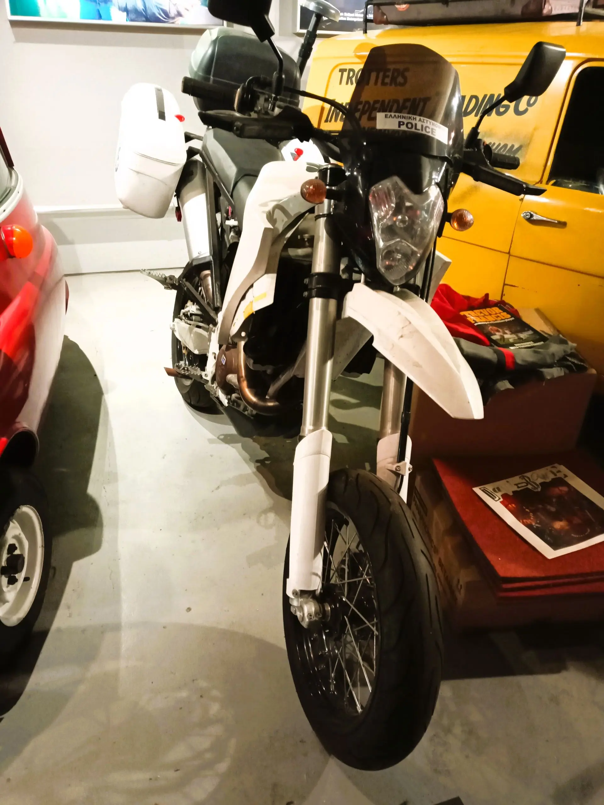 Matt Damons Movie Motorbike Premiers At National Motor Museum